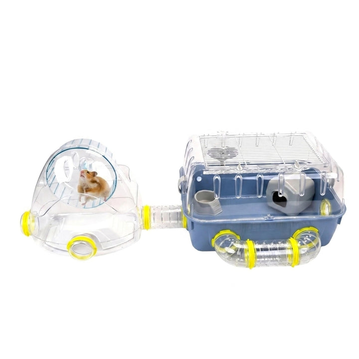 Ferplast Hamsterkäfig, COMBI 2 Nagerkäfig, Kleintierkäfig, Hamsterzubehör inklusive, 79 x 30 x h 26