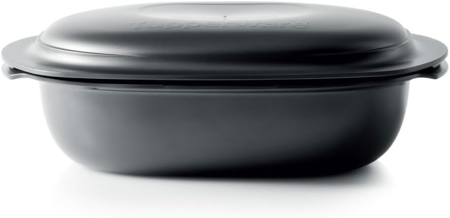 TUPPERWARE UltraPro 2,0L Backform grau Bräter Ultra Pro H30 Auflaufform Form