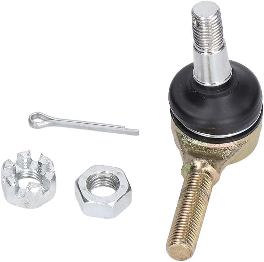 Qiilu Spurstangenköpfe, 2 Sätze Spurstangenköpfe mit Ends Kit Ersatz für Suzuki QUADSPORT 400 LT-Z40