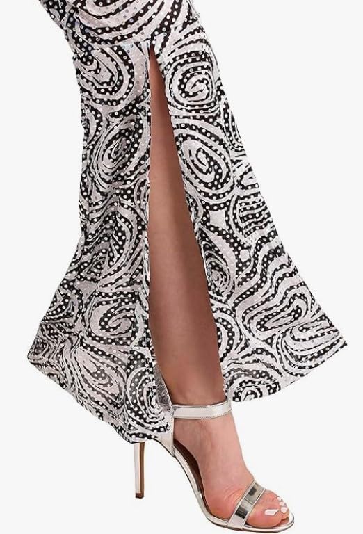 California Costumes Damen Foxy Lady Disco Kostüm, Weiss, Schwarz, S S Weiss, Schwarz, S Weiss, Schwa