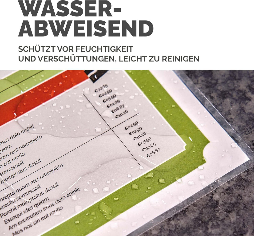 Fellowes Laminierfolien im Format A2, 125 Mikron (2 x 125 mic), glänzende Heisslaminierfolien, 50 St