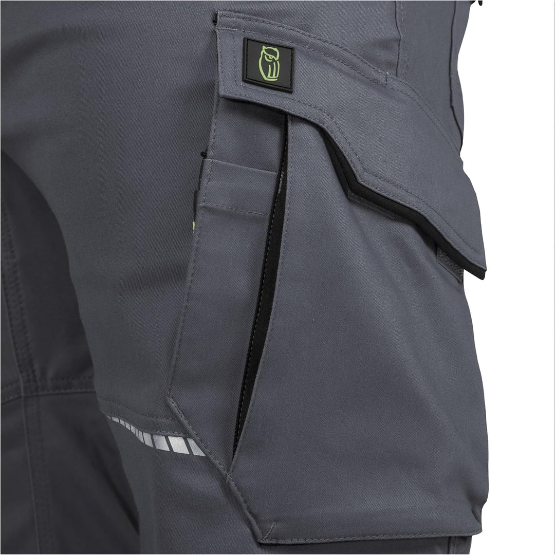 Leibwächter Kurzehose Short FLEXK Flex Line Kornblau-schwarz 56 Grau/Schwarz, 56 Grau/Schwarz