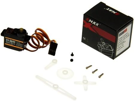 Adapter Universe 4 x Emax ES08MD RC Servo Digital Metall Gear Micro Servo 12g 0,08s 2kg