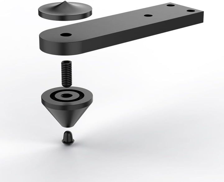 4 Stücke Lautsprecher Spikes Aluminium Spike Absorber Isolation Lautsprecher Spike Ständer,Stossfest