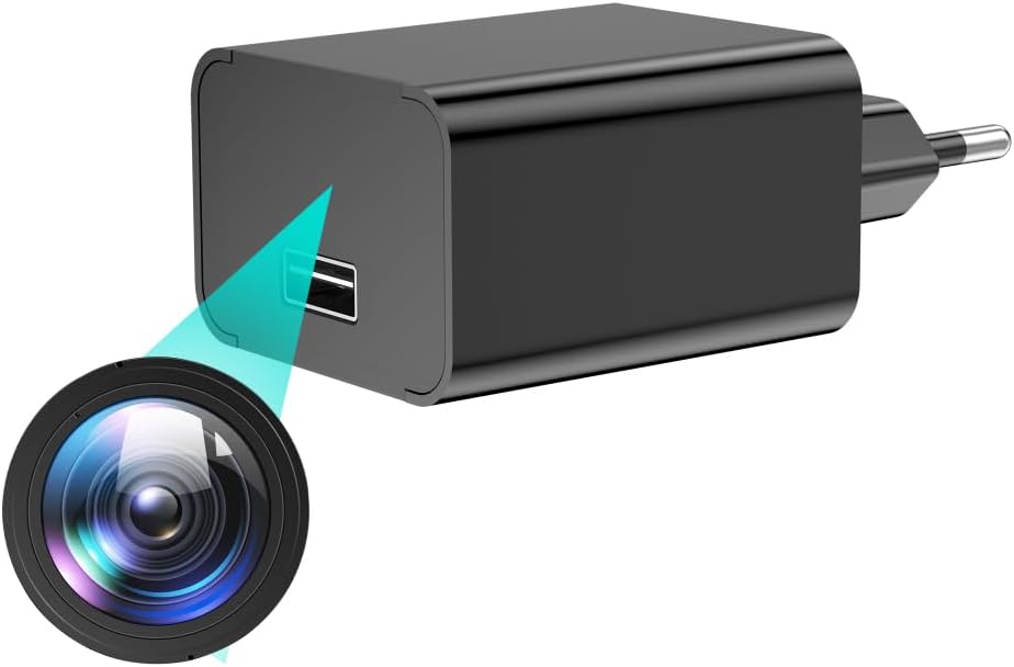 64GB Mini Kameras 1080P Tragbare Kleine Videokamera USB Mini Überwachungskamera mit Infrarot Nachtsi