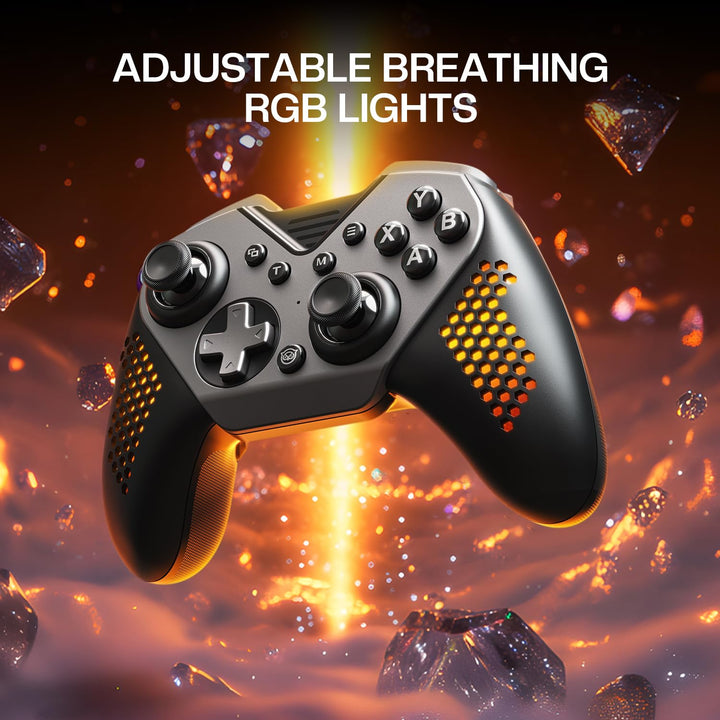 NYXI Flexi Wireless PC Controller - Hall Effect Sensing Joystick, Hall Analong Triggers, Interchange