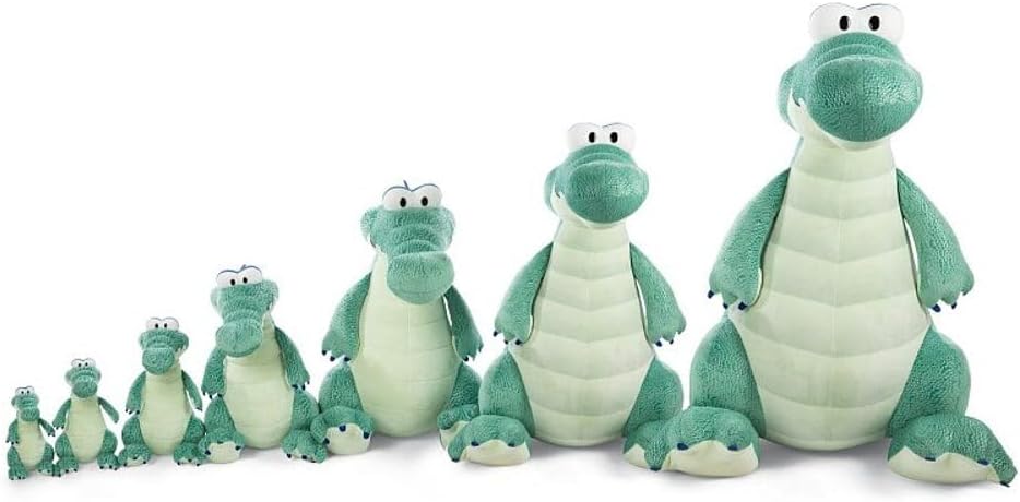 NICI Kuscheltier Krokodil Croco McDile 21cm – Nachhaltiges Plüschtier Krokodil für Mädchen, Jungen &