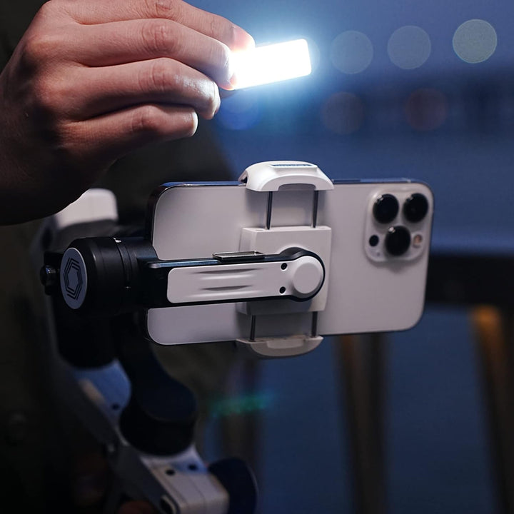 Feiyu [Offiziell] SCORP Mini-P Kit Smartphone Gimbal für Samsung Galaxy S24 Ultra & iPhone 15 Pro Ma