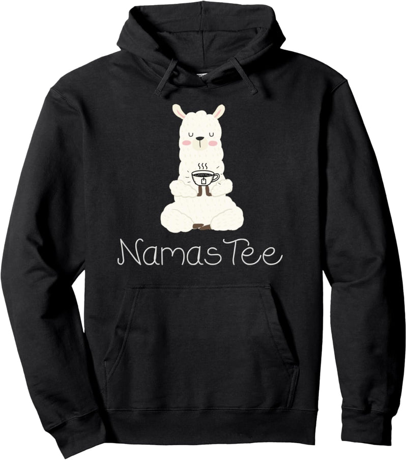 Namaste Namas Tee lustiges Yoga Wortspiel mit Alpaka Pullover Hoodie