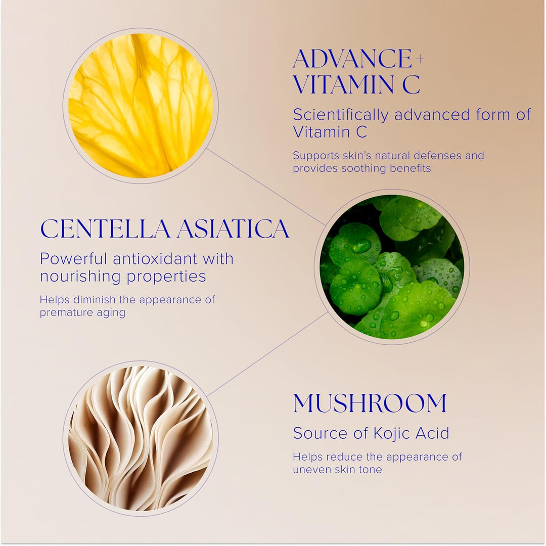 iS CLINICAL Super Serum Advance+, Anti-Aging Vitamin C Face Serum, reduces scaring and fine stretch