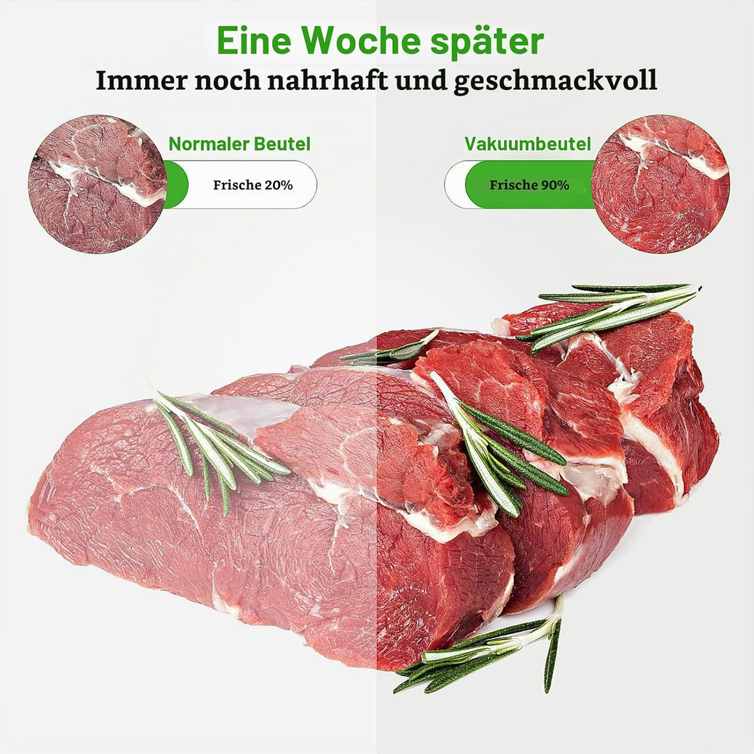 Trintion Vakuumierbeutel, 200 Beutel 20x30cm Vakuumbeutel für alle Vakuumierer &amp; Lebensmittel Vakuum