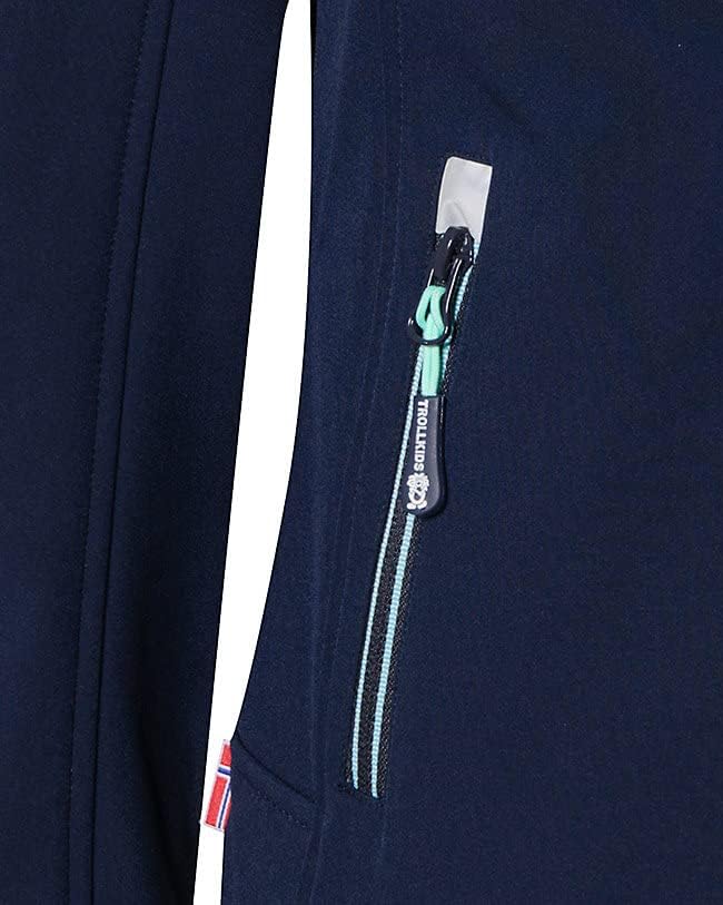 Trollkids Kids Trollfjord Jacket Blau 98, Blau 98