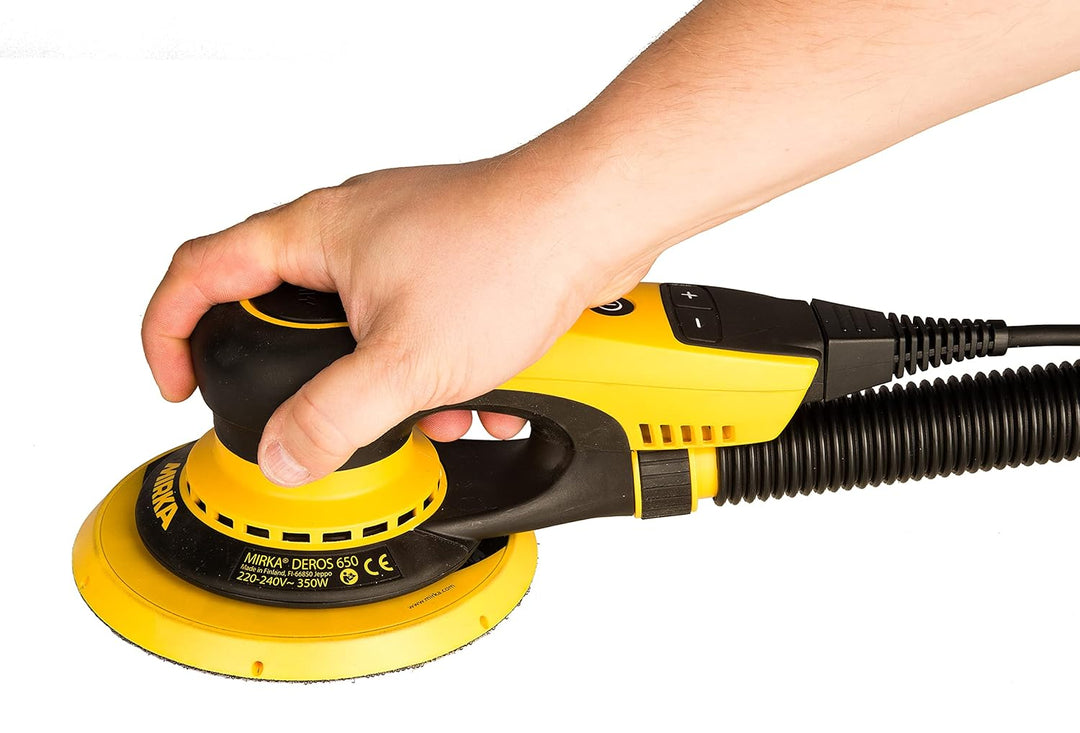 Mirka DEROS 680CV / Exzenter-Schleifer Schleifmaschine mit Zentral-Absaugung und Klett / für Ø 150mm