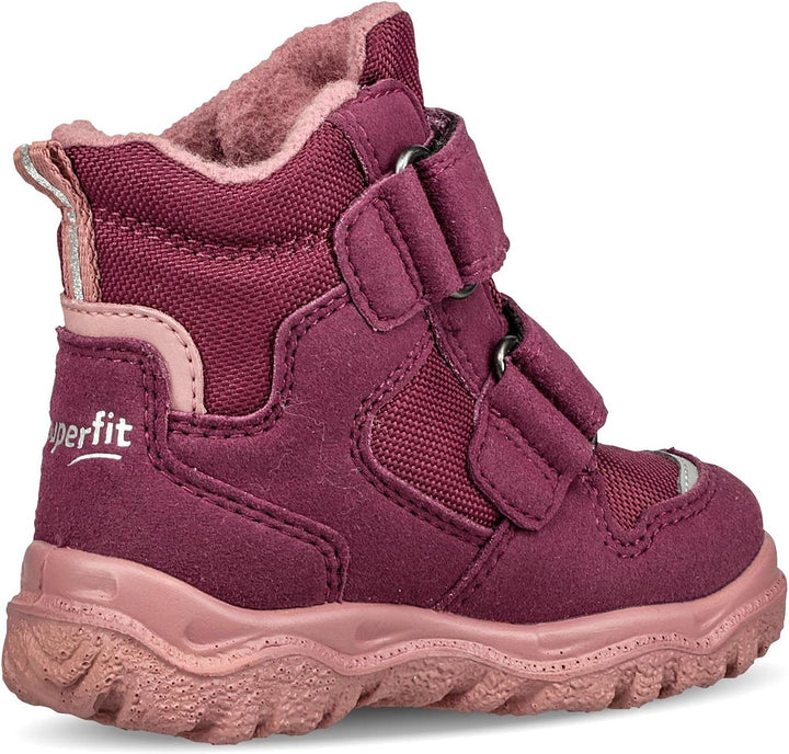 Superfit Baby-Mädchen Husky1 Warm Gefütterte Gore-tex Schneestiefel 21 EU Rot Rosa 5020, 21 EU Rot R