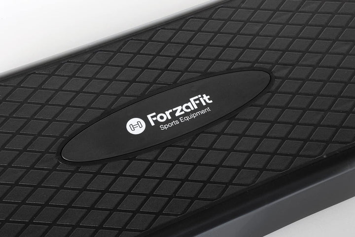 ForzaFit Aerobic Stepper - Verstellbar - Schwarz