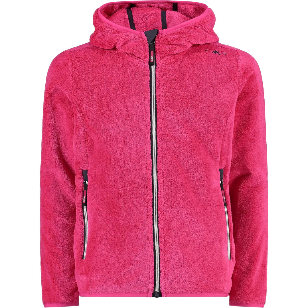 CMP Kinder High Loft Jacke Fleecejacke Fleecepullover 104 Fuchsie, 104 Fuchsie