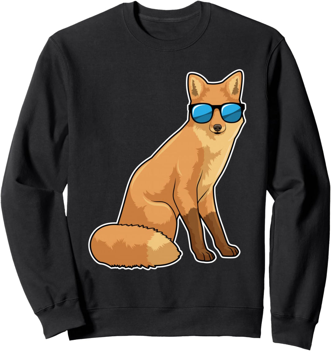 Fuchs Sonnenbrille Sweatshirt