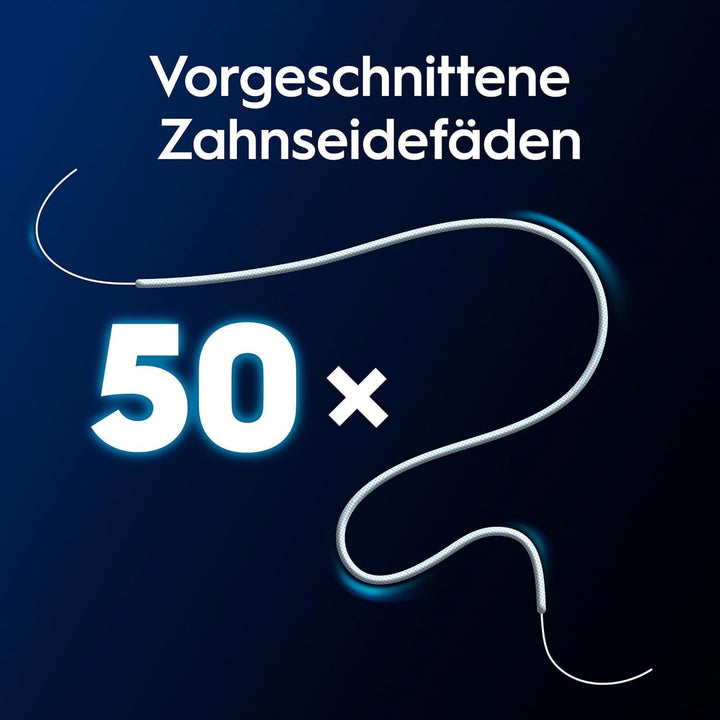 Oral-B Superfloss Zahnseide 50 Stück, 12er Pack (12x 50 Stück) 11, 11