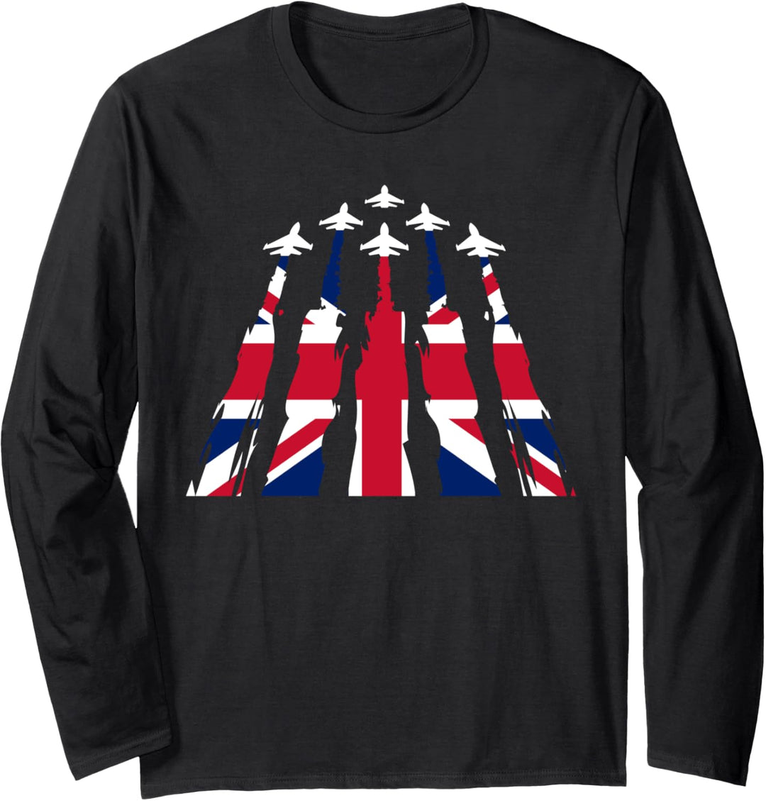 Great Britain Planes Great Britain Langarmshirt