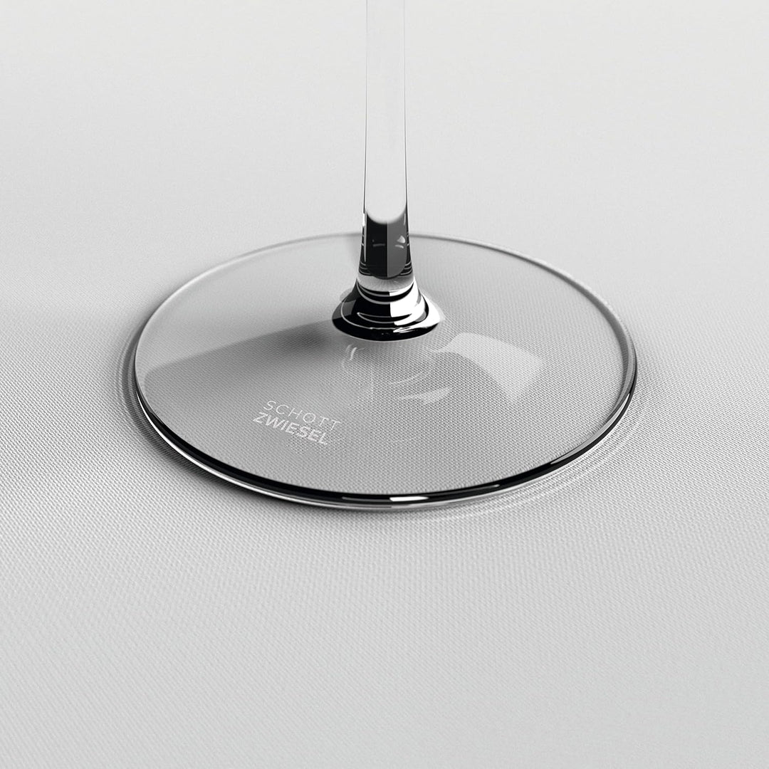 SCHOTT ZWIESEL Sektkelch Fine (6er-Set), stilvolle Champagner Gläser mit Moussierpunkt, spülmaschine