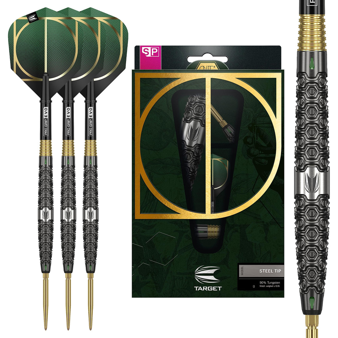 Target Darts Cult 90% Wolfram Swiss Point Steeldarts-Set Dartpfeile 01 21G, 01 21G