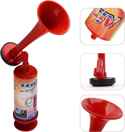 Tröten Laut Air Horn, Handheld Luftdruck Fanfare Pumpe, Klassische Air Horns Fahrrad Signalhorn Trom