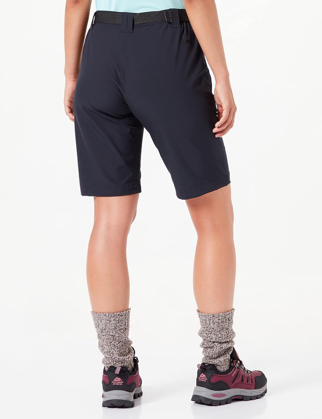 CMP Damen Pants Stretch-Bermudashorts für Damen 34 Blau, 34 Blau