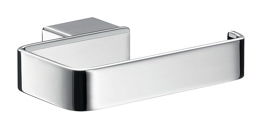 emco LOFT Papierhalter ohne Deckel, eleganter Toilettenpapierhalter zum Schrauben aus Aluminium, hoc