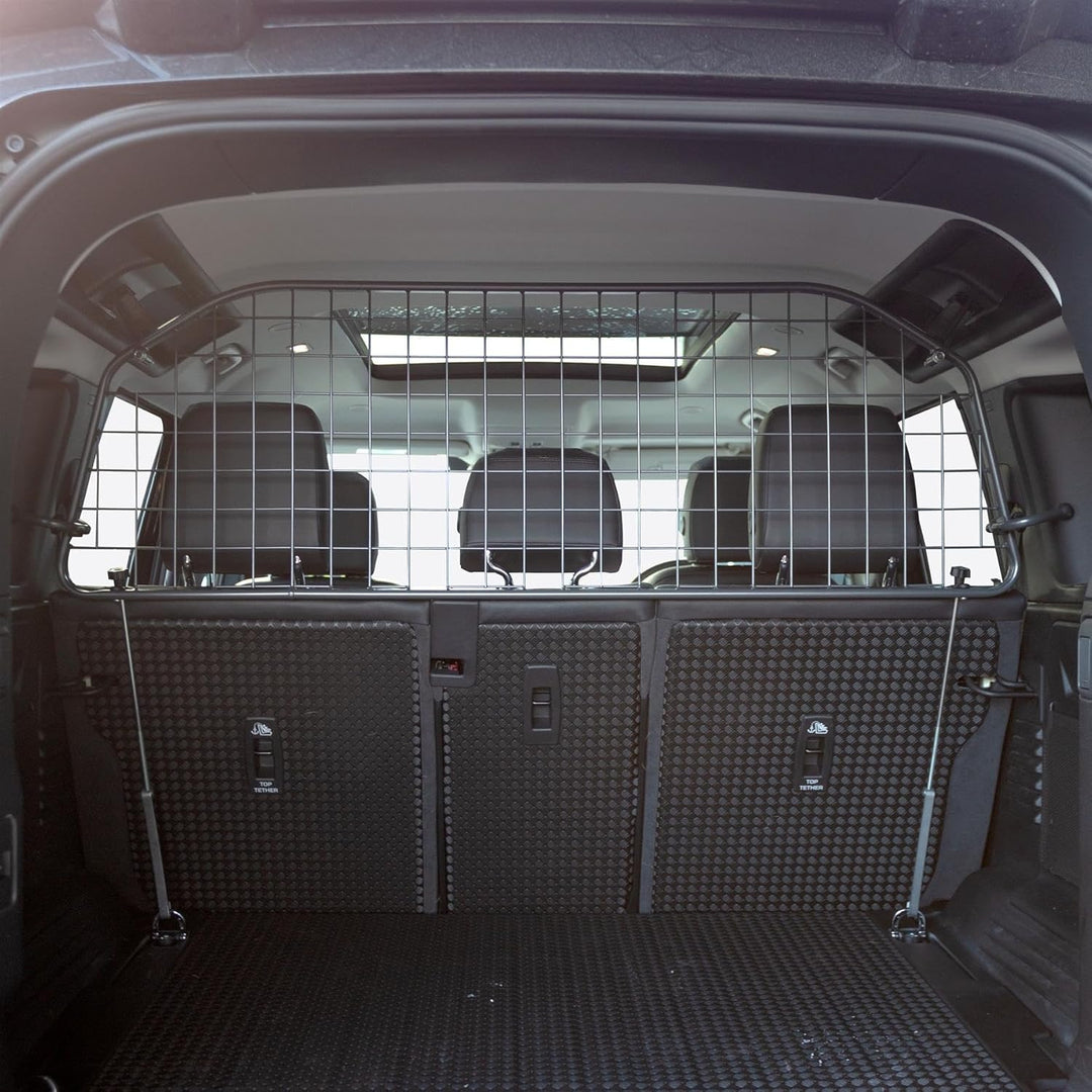Travall Hundegitter für Land Rover Defender (2020-) Fahrzeugspezifisches Hundegitter, Kofferraumschu