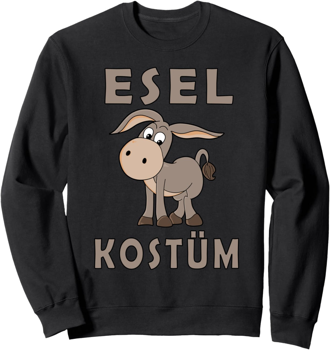 Esel Kostüm Lustiger Esel Sweatshirt