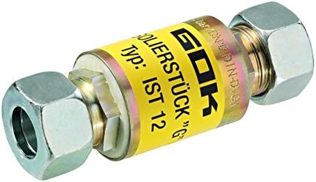 GOK Isolierstück Typ IST 12, Variante:RVS 18 x RVS 18, RVS 18 x RVS 18