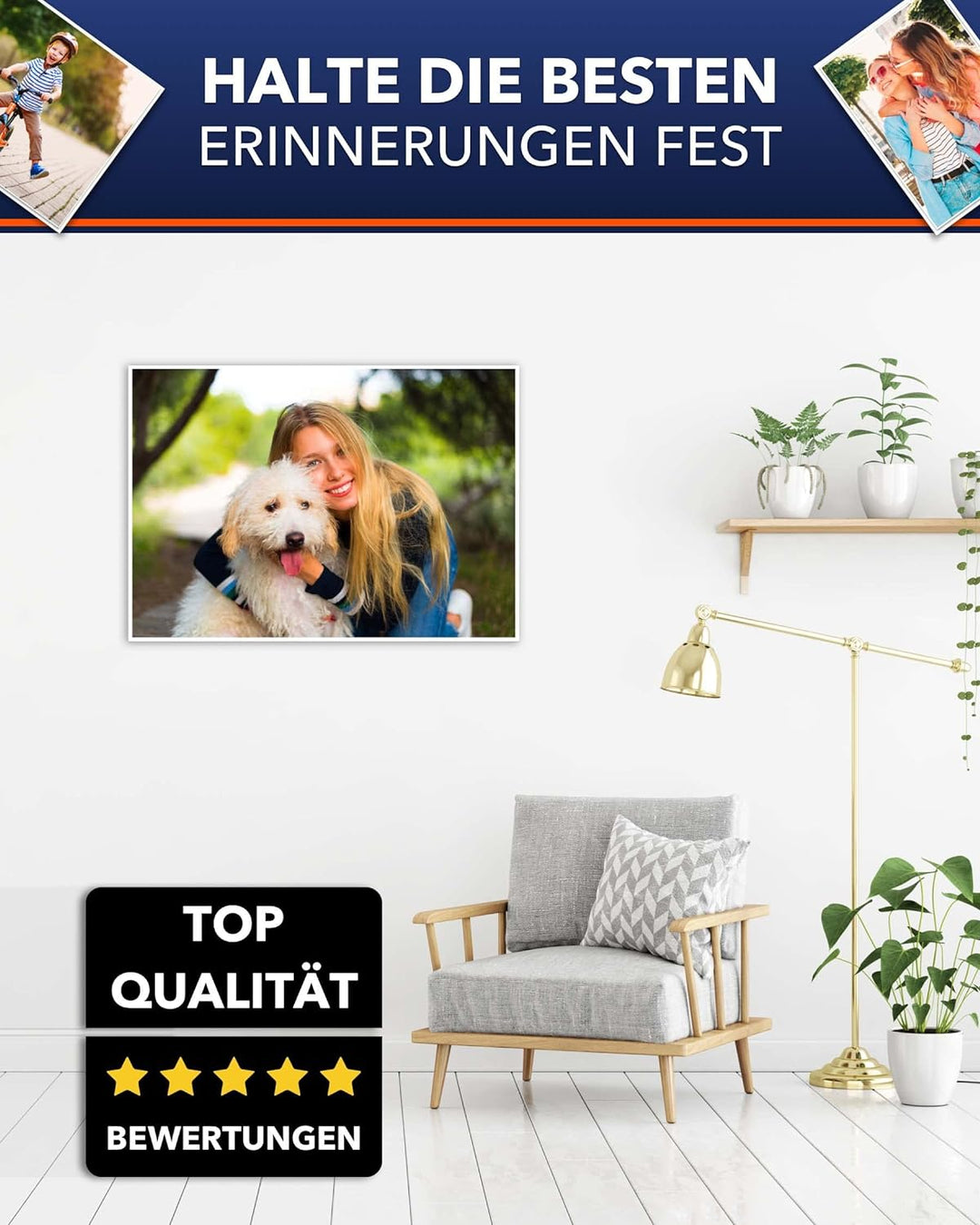 wandmotiv24 Premium Poster - Fotodruck als Wandbild - Posterdruck - Poster mit eigenem Foto - indivi