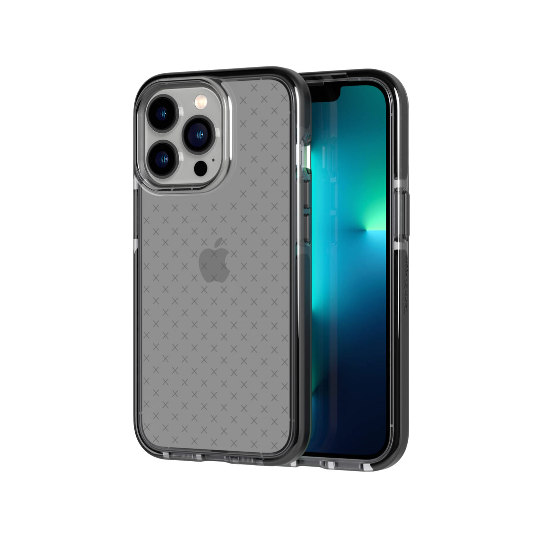 tech21 Evo Check Schutzhülle für iPhone 13 Pro – Schutzhülle mit 5,8 m langem Fallschutz schwarz iPh