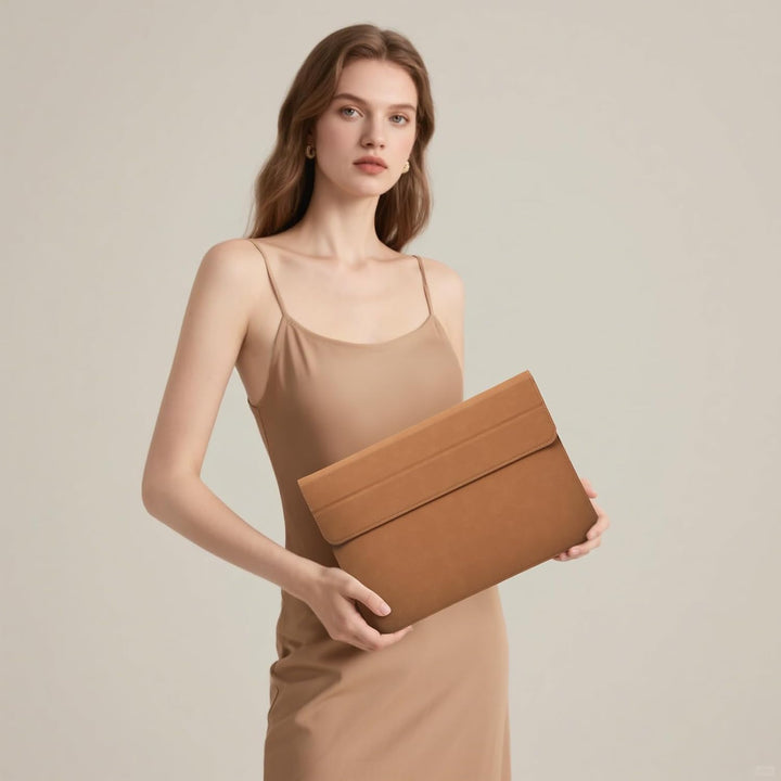 HYZUO 13,3-14 Zoll Laptop Hülle Tasche mit Standfunktion für MacBook Pro 14 M5/M4/M3/M2/M1 2026-2021