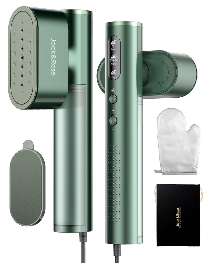 Reise Dampfglätter mit weltweiter Spannung 100-240V Tragbare Steamer für Kleidung, 2-in-1 Reisebügel