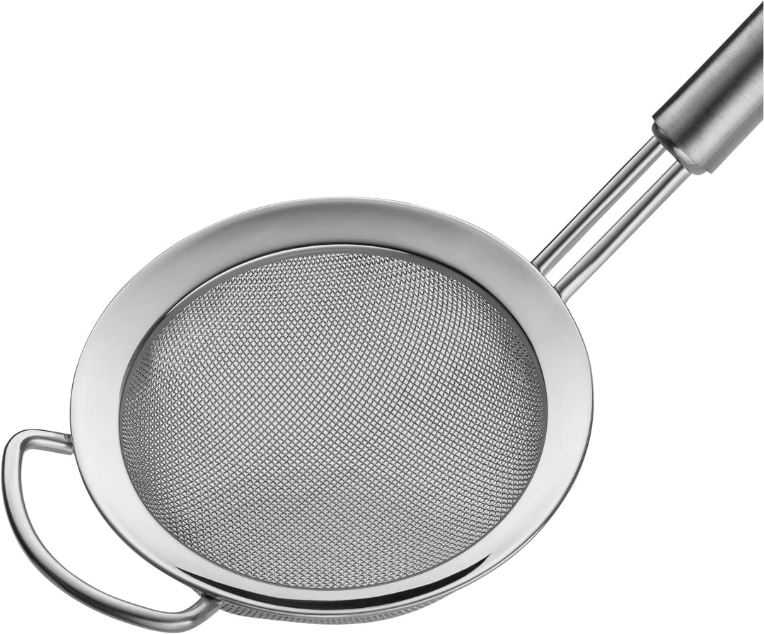 WMF Profi Plus Küchensieb 12 cm, mit Drahtgeflecht, Cromargan Edelstahl teilmattiert, spülmaschineng