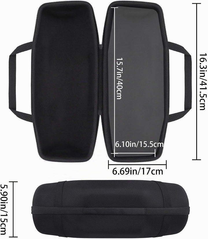 co2CREA Hart Reise Schutz Hülle Etui Tasche für JBL Xtreme 4 Tragbarer Bluetooth Lautsprecher,Nur Ta