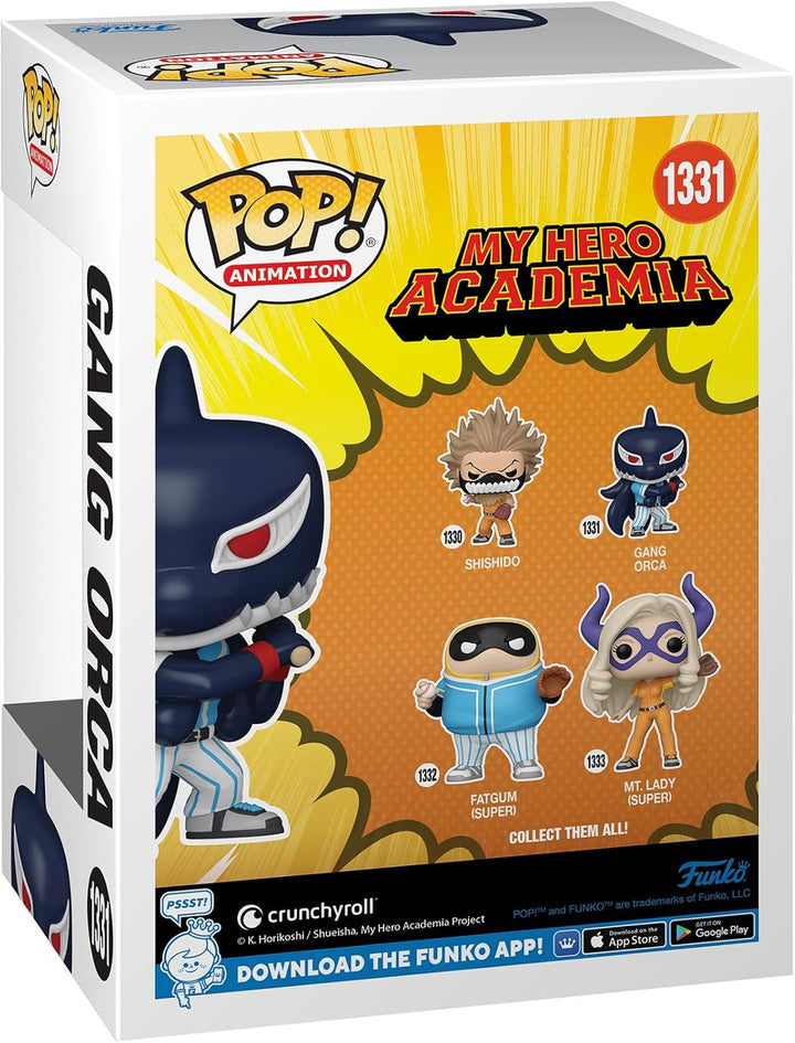 Funko Pop! Animation: MHA HLB - Gang Orca - (Baseball) - My Hero Academia - Vinyl-Sammelfigur - Gesc