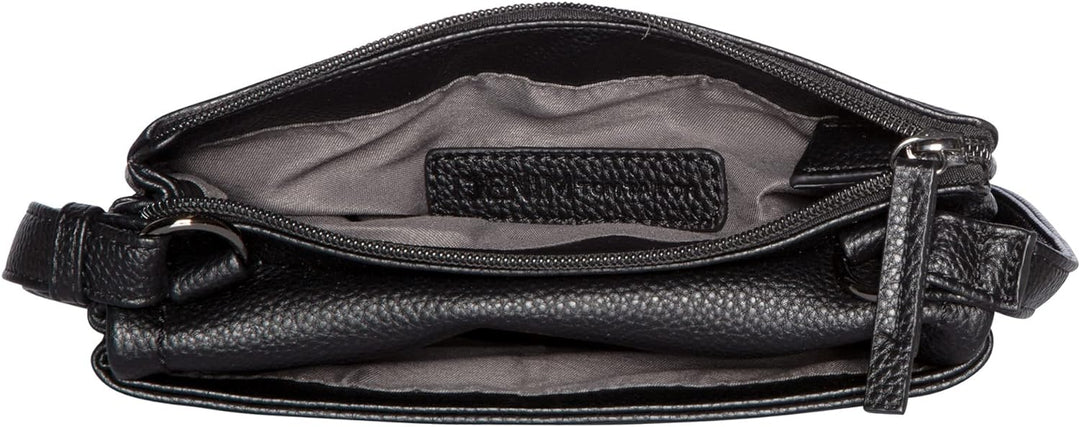 DENIM TOM TAILOR bags Tonia Damen Umhängetasche Crossbody Bag Klein Schwarz