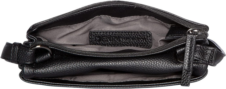 DENIM TOM TAILOR bags Tonia Damen Umhängetasche Crossbody Bag Klein Schwarz