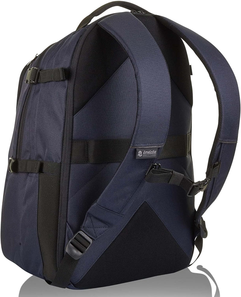 Invicta Rucksack, für Business, Büro, Reisen, Freizeit, umweltfreundliches Material, Computertasche,