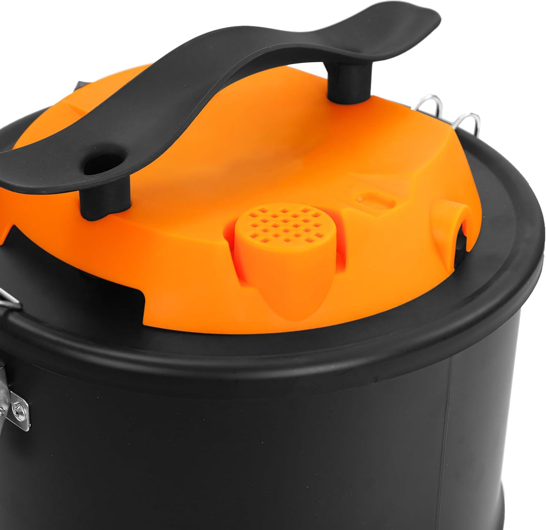 Retoo Aschesauger für Kamin 10L 800W mit HEPA Filter & DUAL Filtersystem, Starker Kaminsauger mit Bl