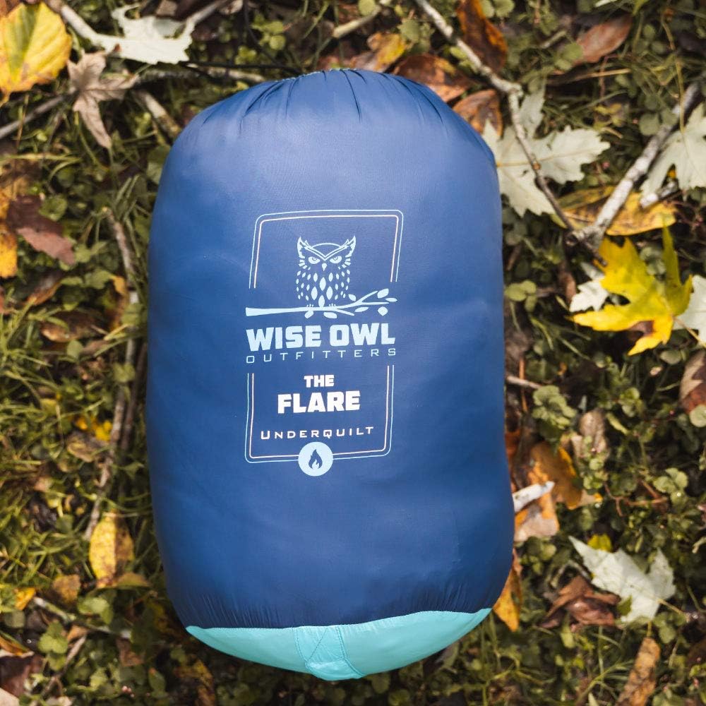 Wise Owl Outfitters Hängematte, Unterbettdecke für Einzel- und Doppelhängematten, warme 4 Jahreszeit