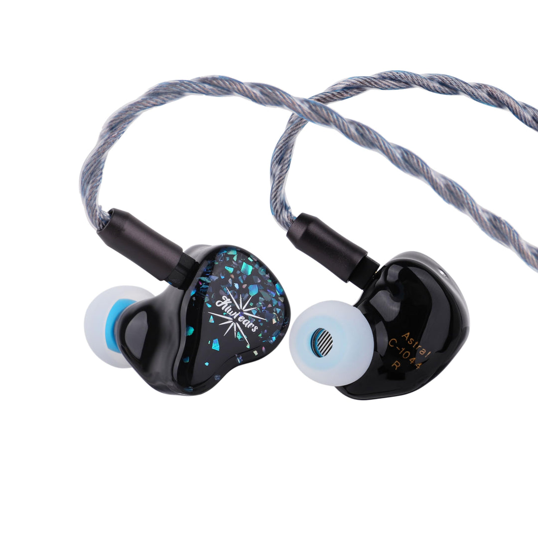 LINSOUL Kiwi Ears Astral In-Ear-Monitor, 1DD+6BA Hybrid-Ohrhörer, HiFi-Studio-Aufnahme- und Mischkop
