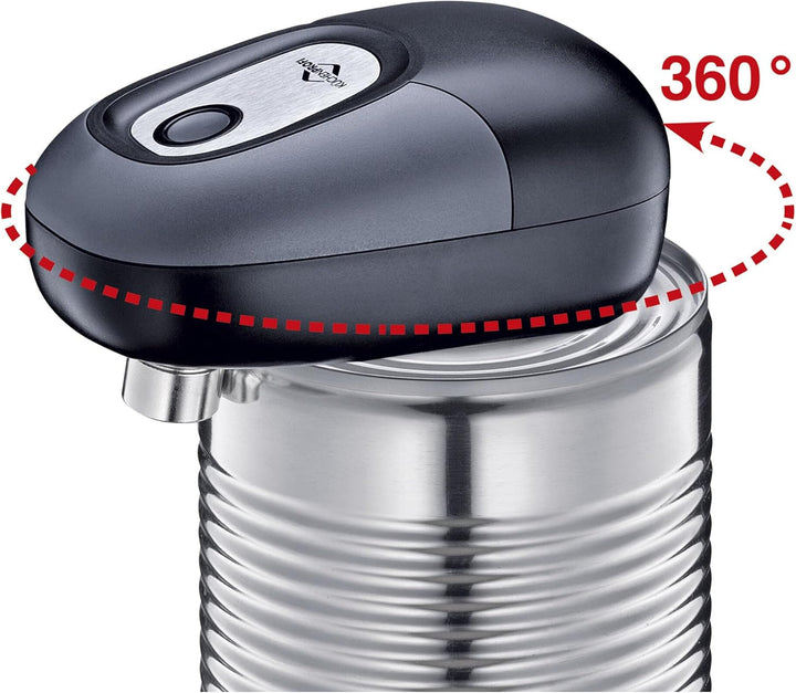 KÜCHENPROFI Automatischer Dosenöffner EASY, Freilaufend, Kein Schärfer-Kanten Risiko, Inklusive Batt