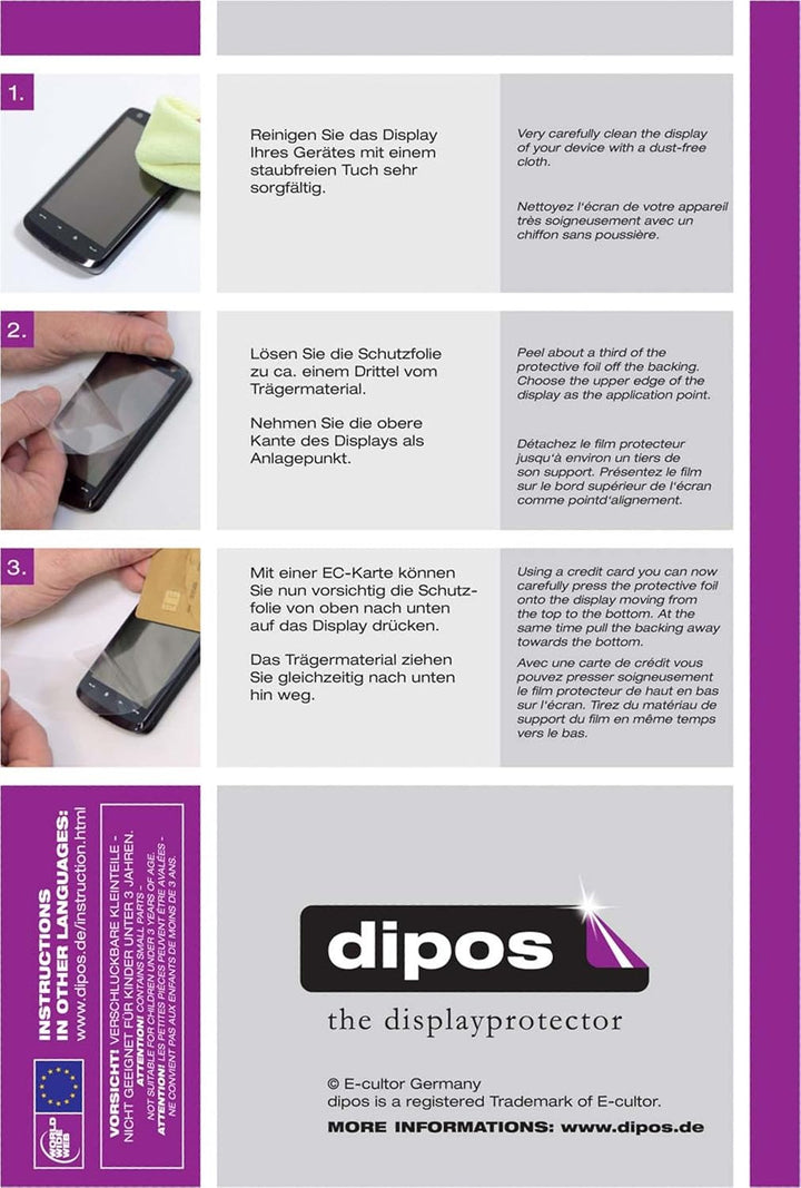 dipos I 2x Schutzfolie klar passend für HP OmniBook 5 14 Zoll Folie Displayschutzfolie, Ultra-Dünn,