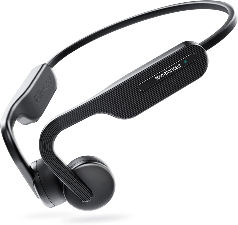 Knochenschall Kopfhörer, Bluetooth Bone Conduction Kopfhörer, Open Ear Sport kopfhörer mit Mikrofon,