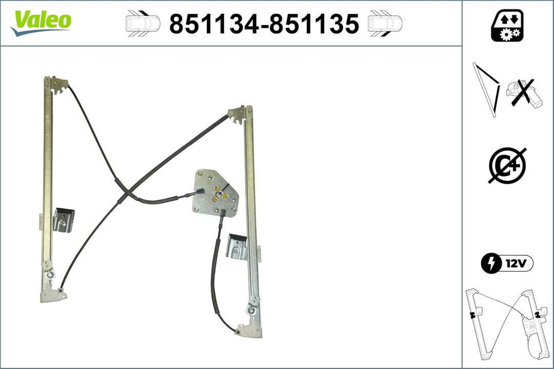 Valeo Fensterheber 851134