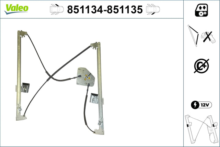 Valeo Fensterheber 851134