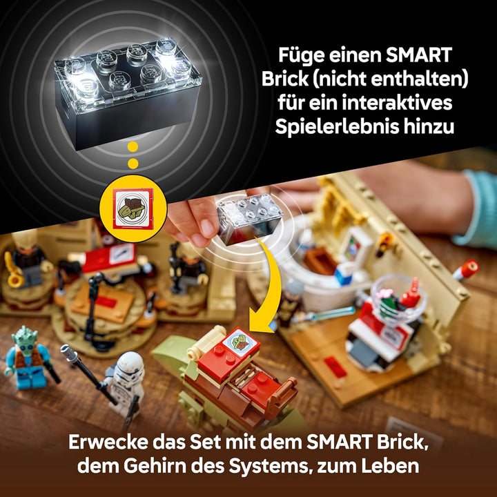 LEGO Star Wars 75425 SMART Play: Mos Eisley Cantina - Kompatibles Interaktives Spielzeug inkl. 3 SMA